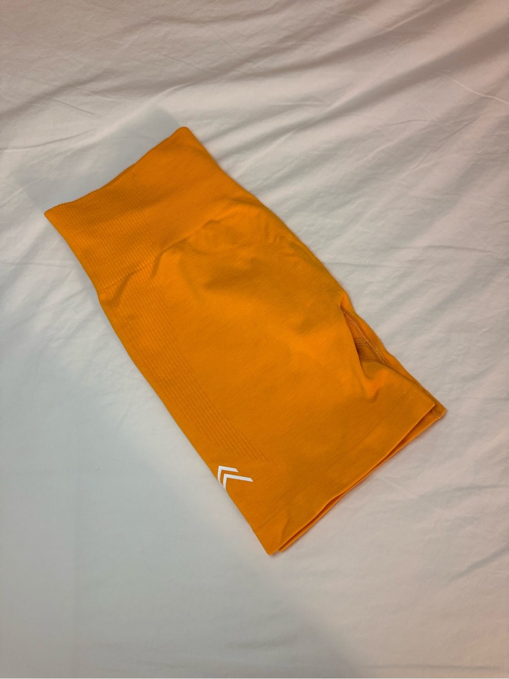 Oner Active Orange Seamless Athletic Shorts